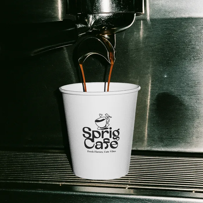 Sprig Cafe cup